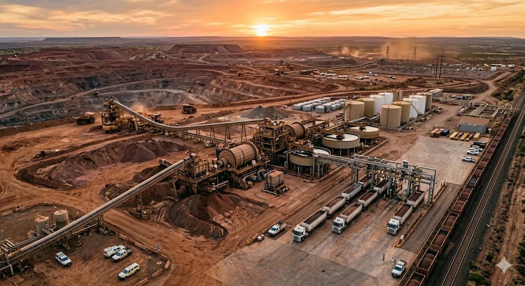 Open Cut Mine Field